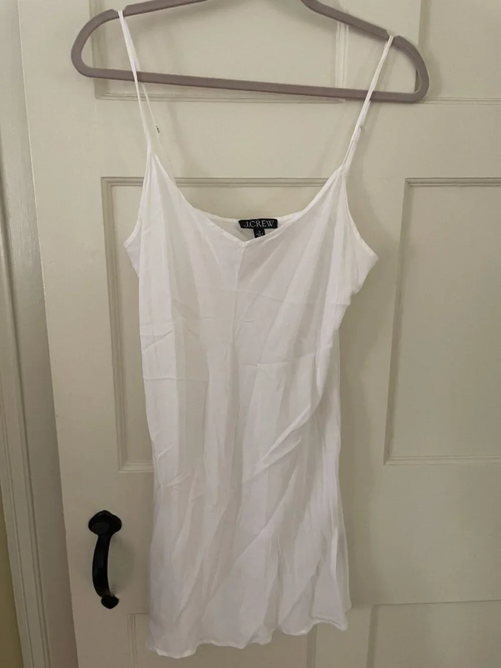 J.Crew Delft Blue and White Mini Dress with Slip EUC
